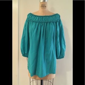 ESCADA Silk On-Off Shoulder Top